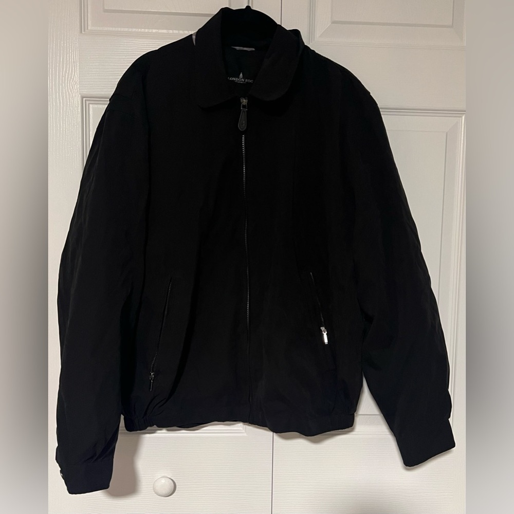 Women's London Fog Light Zip Up Jacket